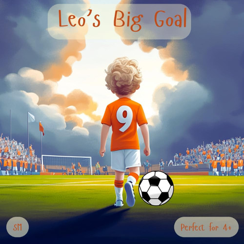 Leo’s Big Goal: An Uplifting Kids Book About Football, Teamwork, and Believing in Yourself