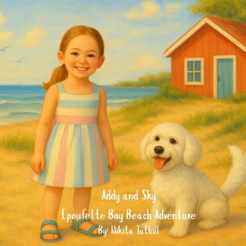 Addy and Sky - Epoufette Bay Beach Adventure