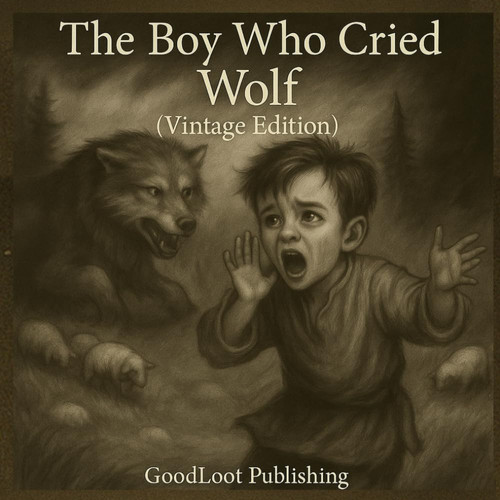The Boy Who Cried Wolf (Vintage Edition): Timeless Fable for Children About Honesty, Responsibility, and the Power of Earning Trust