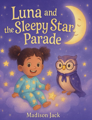 Luna and The Sleepy Star Parade Short Bed Time Story For Toddlers