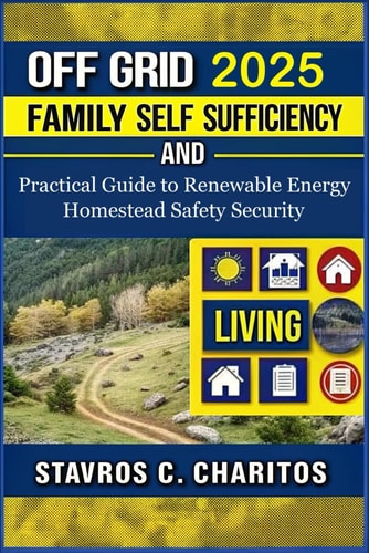 OFF GRID LIVING FAMILY SELF SUFFICIENCY AND SECURITY - Practical Guide to Renewable Energy,... Homestead Safety, and Sustainable Independent
