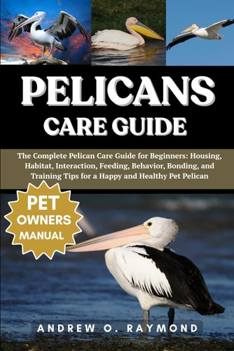 Pelicans Care Guide - The Complete Pelican Care Guide for Beginners: Housing, Habitat, Interaction, Feeding, Behavior, Bonding, and Training Tips for a Happy and Healthy Pet Pelican