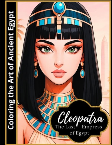 Cleopatra: The Last Pharaoh of Egypt: Color the Art of Ancient Egypt (Art & Relaxation – Coloring Books for All Ages)