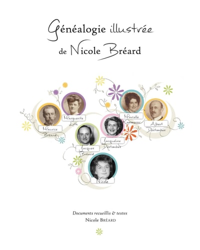 Généalogie illustrée de Nicole B: 1877-1989 (French Edition)