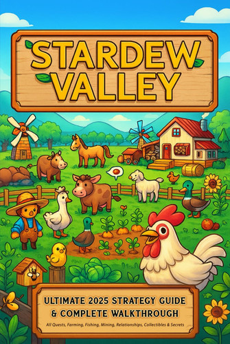Stardew Valley Ultimate 2025 Strategy Guide & Complete Walkthrough: All Quests, Farming, Fishing, Mining, Relationships, Collectibles & Secrets