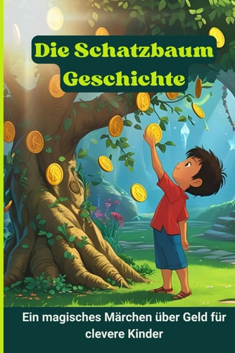 Die Schatzbaum Geschichte - Ein magisches Märchen über Geld für clevere Kinder: Die magische Geldbaum-Geschichte: Wie Kinder spielend leicht Sparen, ... Einkommen verstehen lernen (German Edition)