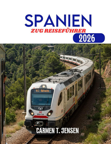 SPANIEN ZUG REISEFÜHRER 2026: Ein malerischer Eisenbahnführer zu Architektur, Tapas und dem Geist des Südens. (German Edition)