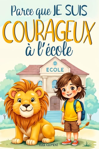 Parce que JE suis COURAGEUX à l'école : 12 histoires inspirantes pour développer ma confiance et transformer mes peurs en courage | Livre de ... pour enfants de 6 à 12 ans (French Edition)