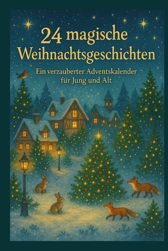 24 magische Weihnachtsgeschichten: Ein verzauberter Adventskalender für Jung und Alt (German Edition)