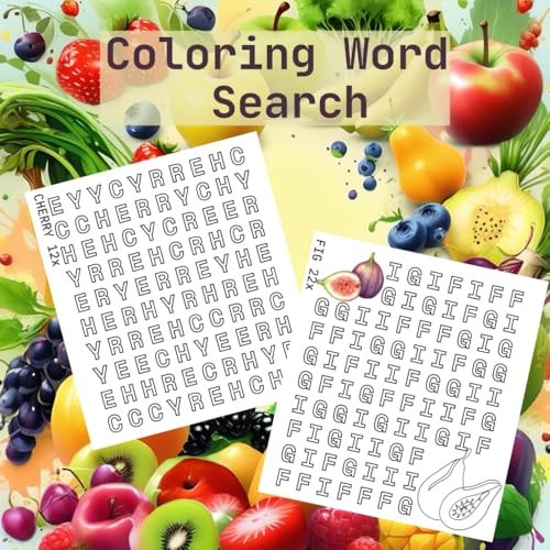Coloring Word Search: A Fun And Easy Word Search Puzzle Coloring Book for All Ages