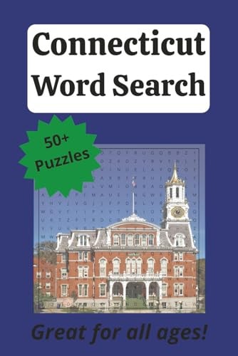 Connecticut Word Search Puzzle Book