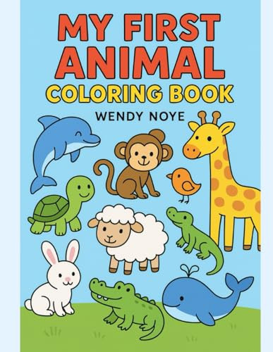 My first animal Coloring book