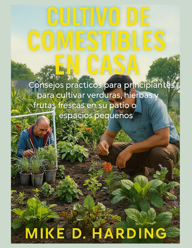 Cultivo de Comestibles En Casa - Consejos prácticos para principiantes para cultivar verduras, hierbas y frutas frescas en su patio o espacios pequeños