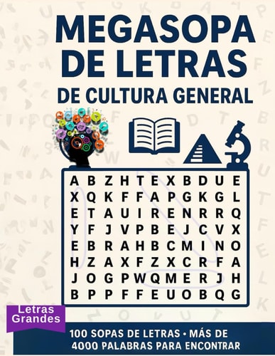 Sopa de Letras de Cultura General - Desafía Tu Mente: LETRAS GRANDES