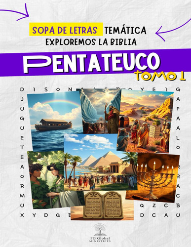 Sopa de letras temática - Pentateuco: Exploremos la biblia