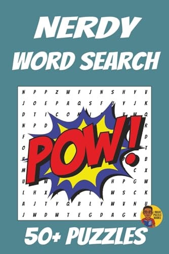 Word Search Fun | Nerdy Edition: 50+ Puzzles to Enjoy Anytime, Anywhere
