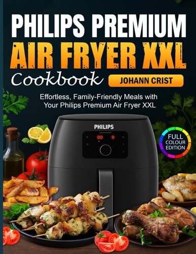 Philips Premium Air Fryer XXL Cookbook: Effortless, Family-Friendly Meals with Your Philips Premium Air Fryer XXL