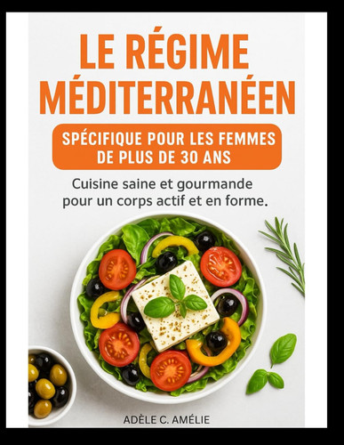 LE RÉGIME MÉDITERRANÉEN SPÉCIFIQUE POUR LES FEMMES DE PLUS DE 30 ANS: Cuisine saine et gourmande pour un corps actif et en forme. (French Edition)