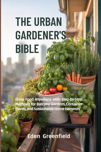 The Urban Gardener's Bible Grow Food Anywhere with Step-by-Step Methods for Balcony Gardens, Container Plants, and Sustainable Home Harvests