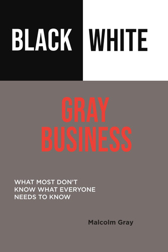 Black, White, Gray Business