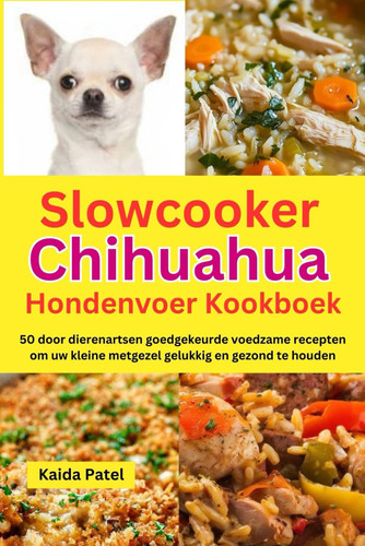 Slowcooker Chihuahua Hondenvoer Kookboek 50 door dierenartsen goedgekeurde voedzame recepten om uw kleine metgezel gelukkig en gezond te houden