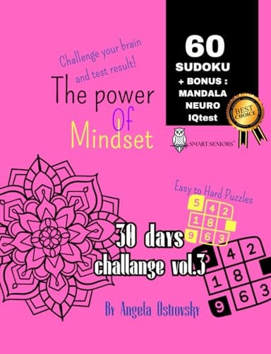 The Power of Mindset: Challenge your brain and test result! vol. 3'2025: Puzzles for adults