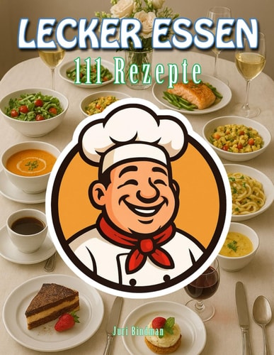 Kochbuch "LECKER ESSEN": 111 Rezepte (Essen & Trinken) (German Edition)