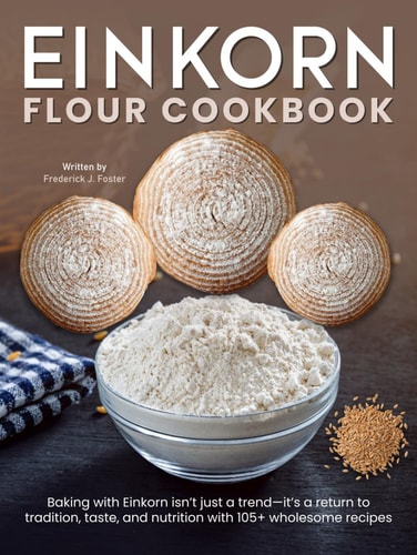 Einkorn Flour Cookbook: Baking with Einkorn isn’t just a trend—it’s a return to tradition, taste, and nutrition with 105+ wholesome recipes
