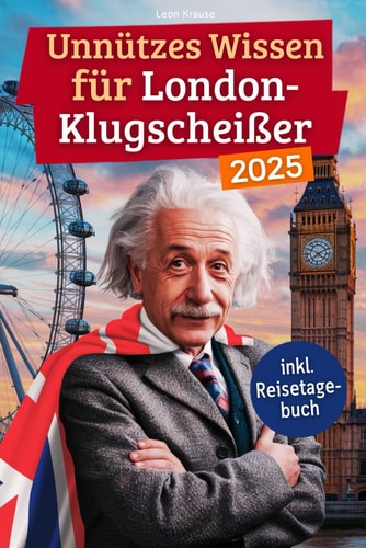 Unnützes Wissen für London-Klugscheißer: 222 lustige & skurrile Fakten, die du nie wissen wolltest, aber lieben wirst - das ideale Geschenk für echte ... (inkl. Reisetagebuch) (German Edition)