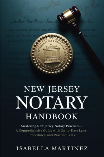 New Jersey Notary Handbook - Mastering New Jersey Notary Practices-A Comprehensive Guide with Up-to-Date Laws, Procedures, and Practice Tests
