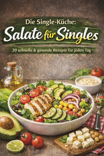 SALATE FUR SINGLES - 20 schnelle & gesunde rezepte fur jeden tag!.