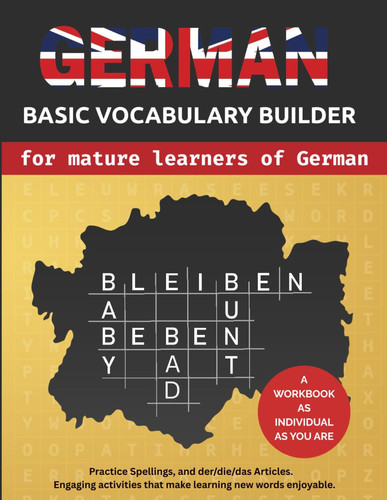 German Vocabulary Builder: German-English Crosswords