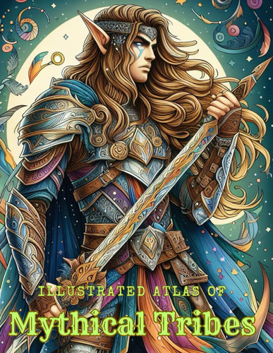ILLUSTRATED ATLAS OF MYTHICAL TRIBES - Coloring Book