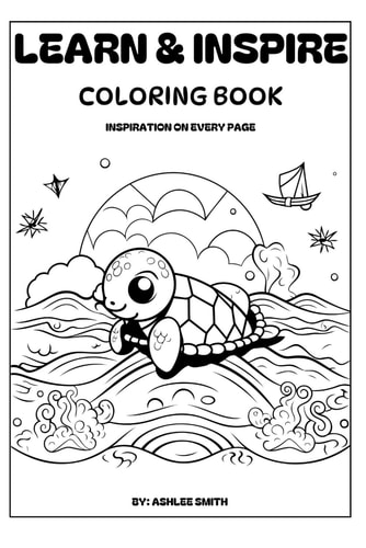 Learn & Inspire Coloring Book - Inspiration on Every Page
