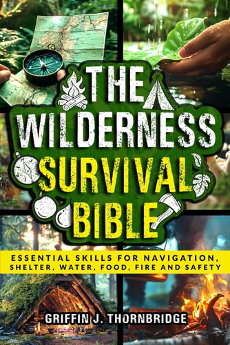 The Wilderness Survival Bible: Essential Skills for Navigation, Shelter, Water, Food, Fire and Safety.