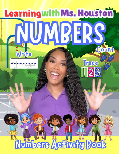 Learning with Ms Houston Counting Activity Book