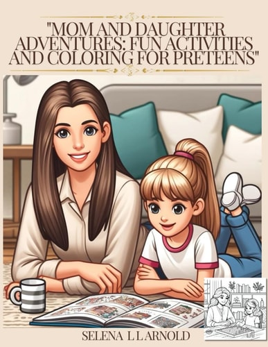 Mom and Daughter Adventures: Fun Activities and Coloring for Preteens