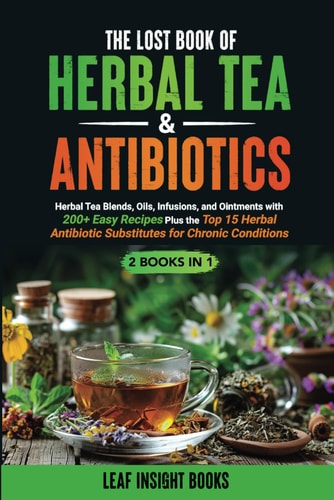 The Lost Book of Herbal Tea & Antibiotics Herbal Tea Blends, Oils, Infusions, and Ointments with 200+ Easy Recipes Plus the Top 15 Herbal Antibiotic Substitutes for Chronic Conditions