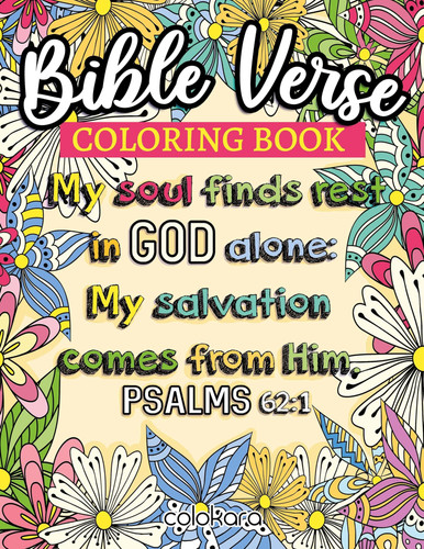 Bible Verse Coloring Book 50 Inspirational Verses to Color and Reflect
