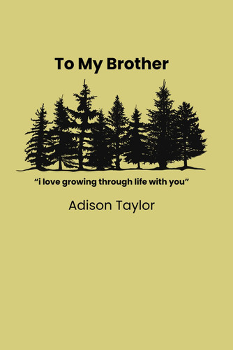 To My Brother 300 Days of Gratitude Book - A Gift for Your Brother