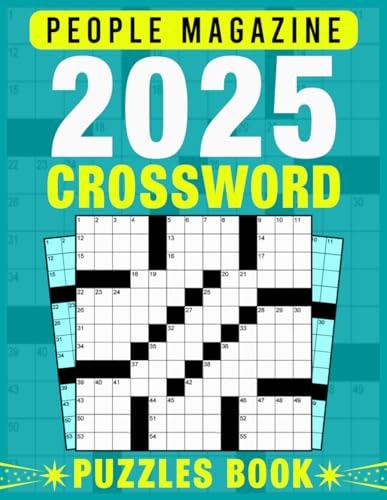 People Magazine Crossword Puzzles Book 2025: Engage Your Mind with New and Unique Crosswords