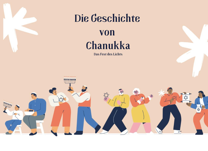 Die Geschichte von Chanukka: Die Geschichte und Traditionen dieses achttägigen Festes (German Edition)