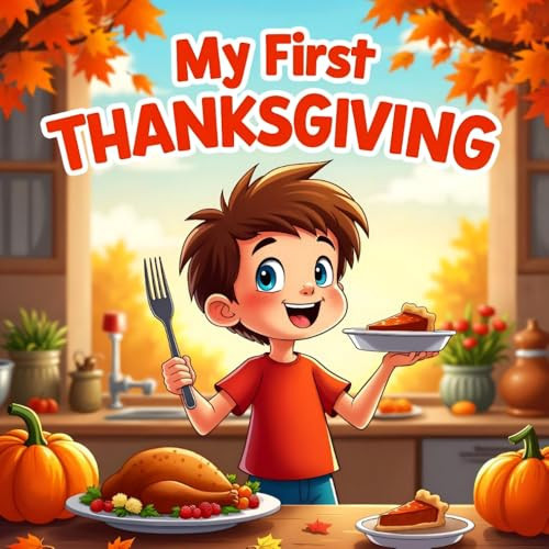 My First Thanksgiving Feast: Jack’s Thanksgiving Journey story book, Cooking, Family, and Fun