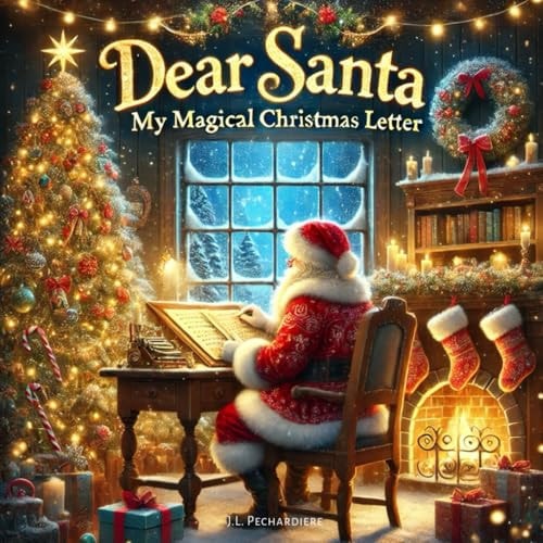 Dear Santa: My Magical Christmas Letter: Christmas Wish Book For Children (To Santa's Mailbox)