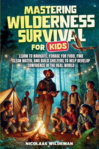 Mastering Wilderness Survival For Kids: Learn to Navigate, Forage for Food, Find Clean Water, and Build Shelters to help Develop Confidence in The Real World