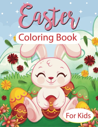 Easter Coloring Book For Kids (Spanish Edition)