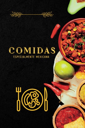 Comida de México: Libro de cocina y recetas, el completo libro de cocina mexicana con unas deliciosas recetas. (Spanish Edition)