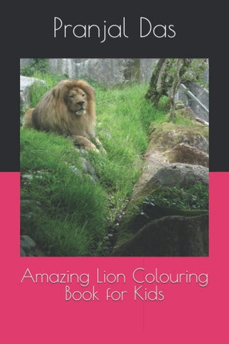 Amazing Lion Colouring Book for Kids