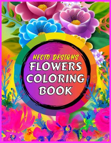 Flowers Coloring Book: World of Imagination Series