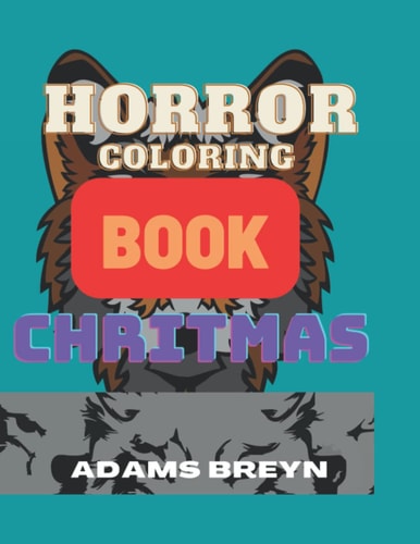 Horror Christmas Coloring Book